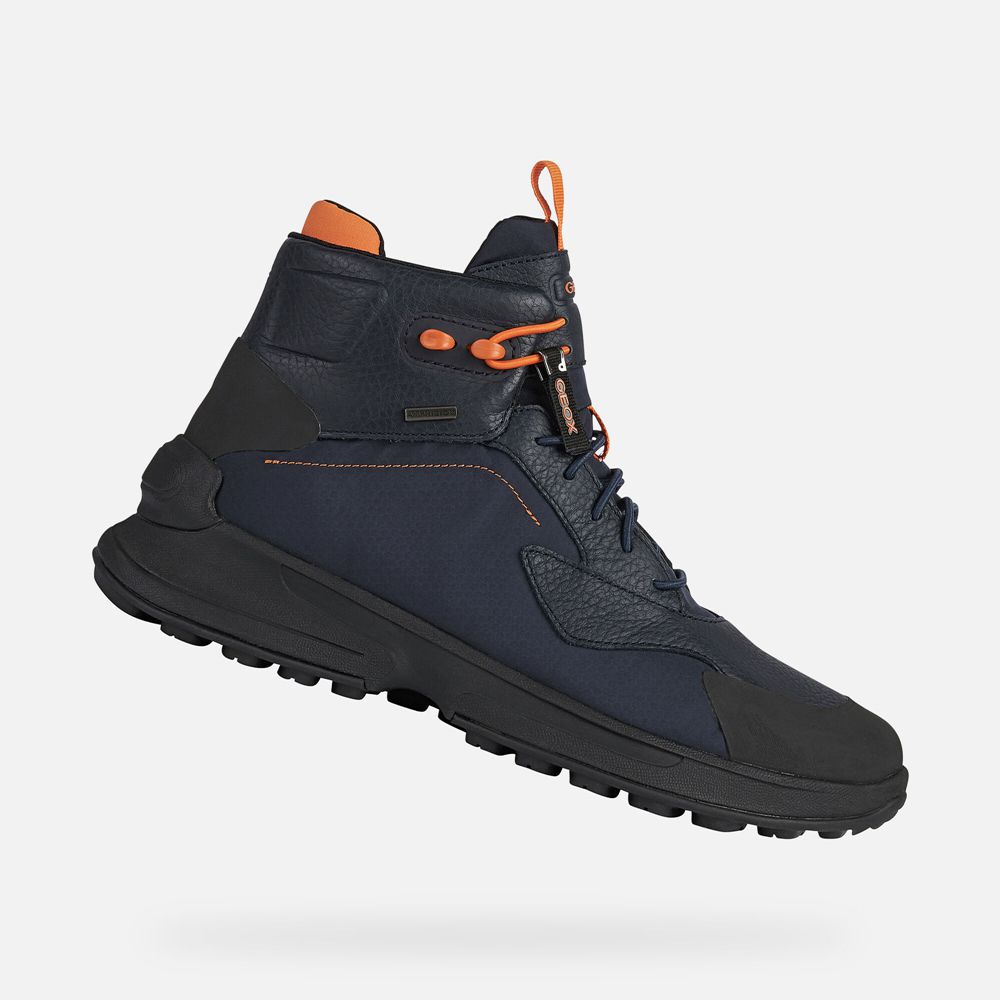 Botas Geox Homem Azul Marinho - Levita 4 X 4 Abx - JGRKI9028